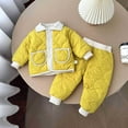 thumbnail image 2 of Boys Outfits&Set Toddler Jackets Winter Outerwear Coat for Baby Girls 2 Pcs Set, 2 of 9