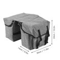 thumbnail image 2 of Dalazy Big Opening Bike Bag Lightweight And Waterproof Stable Common Cloth Rear Seat Capacity Bicycles, 2 of 6
