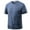 Navy, variant on Men's Jacquard Mesh Performance T-Shirt Ice Silk Moisture-Wicking Active Undershirt Black