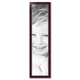 thumbnail image 2 of ArtToFrames 11" x 46" Cherry Stain with Gold Beads Picture Frame, 11x46 inch Red Wood Poster Frame (WOM-4140), 2 of 7