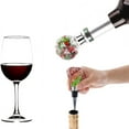 thumbnail image 3 of Juego de 10 tapones de metal para botellas de vino con rosca, tapones en blanco para botellas, regalos para bodas, 3 of 6
