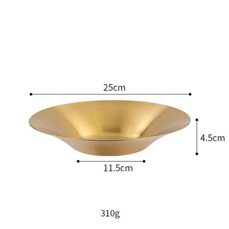 

GLFSIL 304 stainless steel fruit salad plate soup bowl dinner plate noodle plate