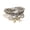 Grey, variant on SmartBy Summer Beach Bracelet for Women Faux Pearl Seashell Starfish Boho Layered Beaded Bracelets Handmade Stretch Bracelet