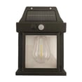 thumbnail image 3 of Lámpara de pared solar LED para exteriores, lámpara de tungsteno impermeable, lámpara de jardín con inducción del cuerpo humano, luz de noche para villa y jardín, 3 of 5