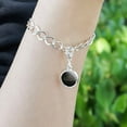 thumbnail image 3 of Rainbow Trout Fish Dots Spots Pattern Antiqued Bracelet Pendant Zipper Pull Charm with Lobster Clasp, 3 of 4