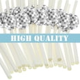 thumbnail image 4 of 100 Pcs Disco Ball Straws 70s Glittery Silver Ball Paper Straws Wedding Birthday Party Disposable Disco Decorations for 70s Retro Theme Bachelorette Party Supplies 0.24 x 7.76 Inches, 4 of 4
