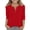 #A05-Vermilion, variant on XADYUY Girls 3/4 Sleeve T Shirts size 7-8 Years Old Summer Girls Shirts Button Down TShirt Cute Henley V Neck Cotton Tee Tops Girls,Sky Blue,9-10Years