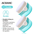 thumbnail image 2 of ACDANC 2026 New Sunscreen Applicator for Kids, 2 Pack Sunblock Brush Set with Protective Caps, Sun Lotion Applicator Sun Cream Brush, 2 of 4