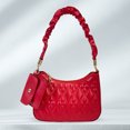 thumbnail image 1 of Bolso de hombro informal para mujer bolso de hombro pequeño de PU Simple bolso de hombro con asa, 1 of 9