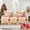 Christmas05, variant on Green Essen 3 Piece Christmas Tree and Snowman Reversible Daybed Cover Set Cozy Daybed Bedding Sets Double Sided Quilting Bedspread Day Bed Cover With 2 Standard Shams,39"x75"