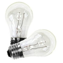 Sylvania 10066 - 40A15/CL/APPL/2 A15 Light Bulb