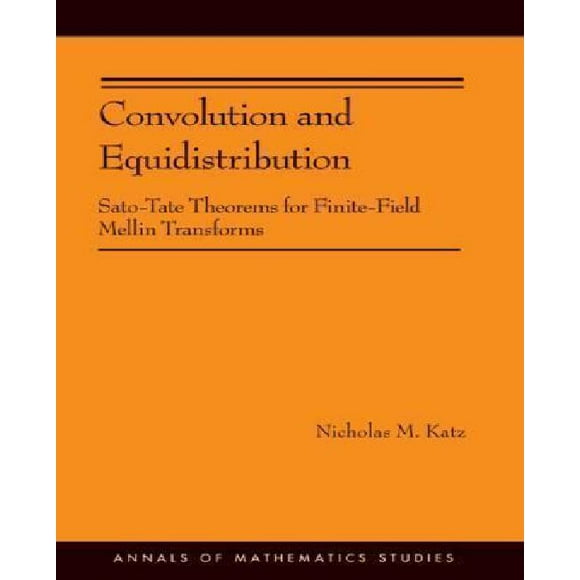 Convolution et Équidistribution par Katz, Nicholas M.