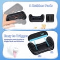 thumbnail image 5 of Controller Grips for Nintendo Switch 2 - Wear-Resistant & Anti-Slip Handle Kit Gamepad Holder Accessories-Black-B, 5 of 7