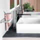 thumbnail image 3 of Soporte de pared para secador de pelo, compatible con plancha, soporte de pared para herramientas de peluquería (negro), 16,8 x 3,5 x 10,5 cm., 3 of 5
