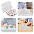 thumbnail image 3 of 65pcs Mahjong Flag Pattern Tile Push Game White Tiles National World Flags Country Circle Flag Symbols Collection Family Fun And Relaxation, 3 of 9