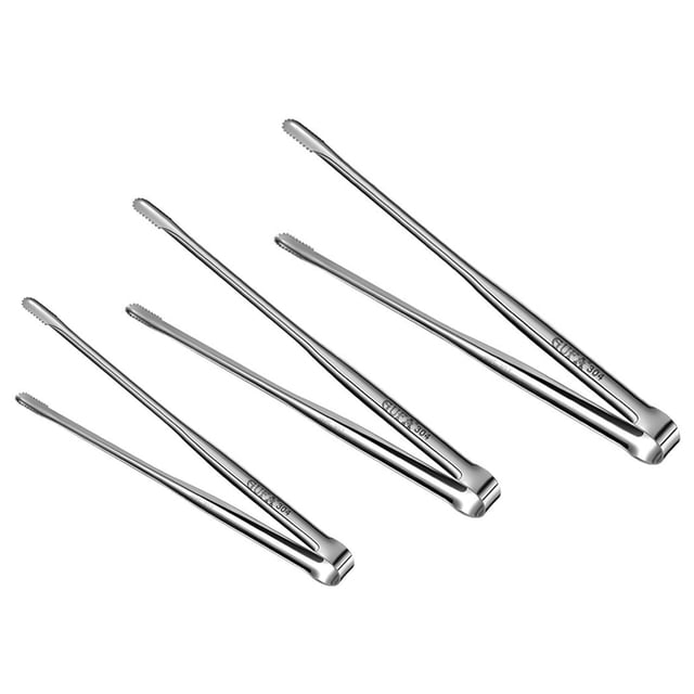 Advancent Pinzas largas para parrilla de comida, pinzas para barbacoa de acero inoxidable para acampar, pinzas para carne, para interior y exterior, hogar, Cocina y Comedor Type1 Conjunto S+M+L Advancent HA084153-04B