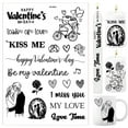 thumbnail image 3 of Water Transfer Stickers for Candles Decoration DIY Valentine's Day Gift Decorating Supplies Candle Tattoos Craft Set(C), 3 of 6