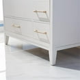 thumbnail image 6 of Sutton 36" Carrara White Marble Countertop Single Vanity w/o Mirror White, 6 of 9