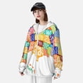 thumbnail image 3 of Yiaed USA MAP Print Sun Shirts UPF 50+ Protection Hoodie Rash Guard Shirt UV Shirt Long Sleeve Fishing Outdoor Lightweightase-Medium, 3 of 7