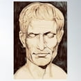 thumbnail image 2 of Julius Caesar Poster Wall Art, Modern Wall Decor For Living Room Bedroom, 12x18 UNFRAMED, 2 of 3