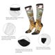 thumbnail image 3 of Fotbe Skeleton Cowboy And Guitar Calcetas Divertidas Estampadas para Hombre y Mujer, Calcetas de Algodón hasta la Rodilla para Caminar, Correr, Enfermería y Embarazo, 3 of 6