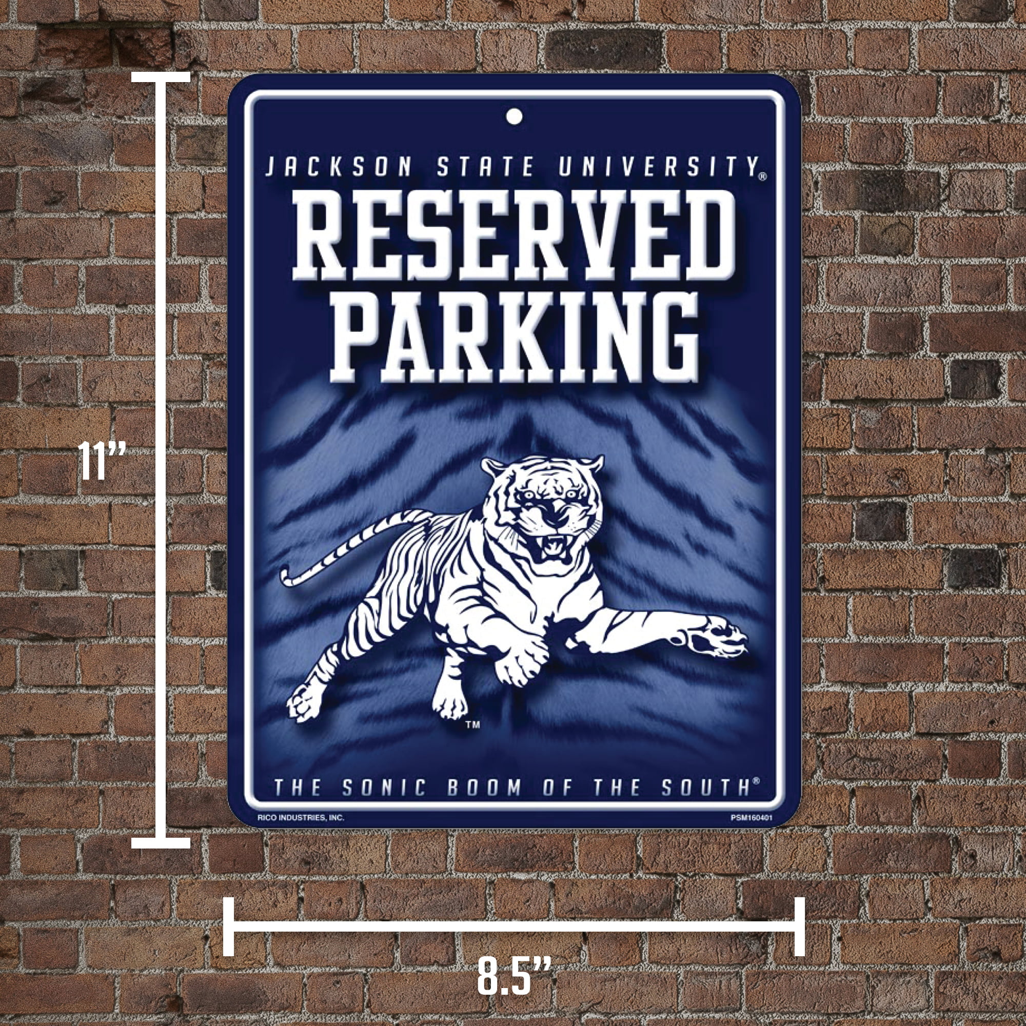 NFL Las Vegas Raiders 8.5 x 11 Metal Parking Sign - Great for Man Cave,  Bed Room, Office, Home Décor By Rico Industries