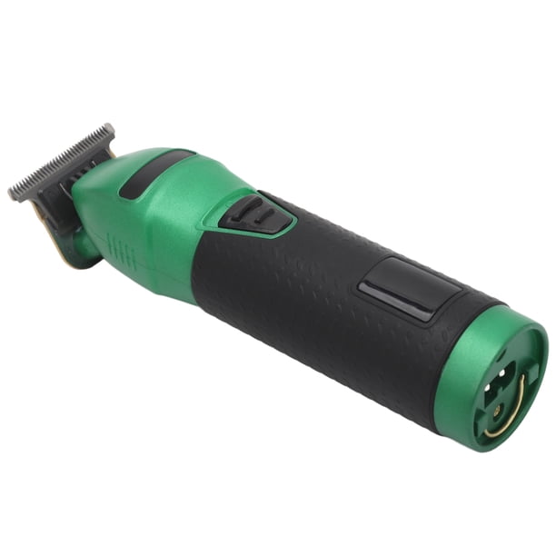 Cortadora de pelo ANGGREK recargable inalámbrica profesional bajo ruido verde negro