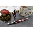 thumbnail image 5 of Xezo Urbanite II Acrylic  Brass Fountain Pen (Fine Nib) - Trek Red, 5 of 6