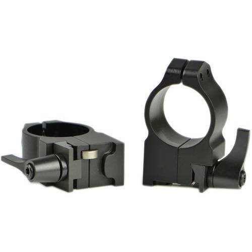 Warne Scope Mounts 2R7LM 1" Ruger M77 Quick Detach High Matte Rings