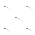 thumbnail image 1 of bedienty Model Railway Lamp Outdoor 1:87 Scale Streetlight Layout Single-Head LED Park Light Garden Building Layout Landscape Type A Green 5Set, 1 of 6