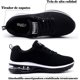thumbnail image 2 of Xishao Zapatillas de Tenis para Caminar con cojín de Aire Deporte para Mujer Negro 27.0 cm Negro 27.0 cm Xishao ropa, 2 of 2