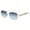 Blue, variant on 2025 New Men's Frameless ThiCKEND PC Lens Metal Hinge Marble Pattern Sunscreen Fashion Glasses Trend Fashion Glasses,Purple