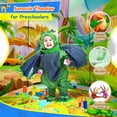 thumbnail image 3 of Wilwolfer Kids Play Tent Dinosaur Toys Tent for Boys Girls 3/4/5/6/7/8 Years Toddlers Playhouse Indoor Outdoor, 3 of 9