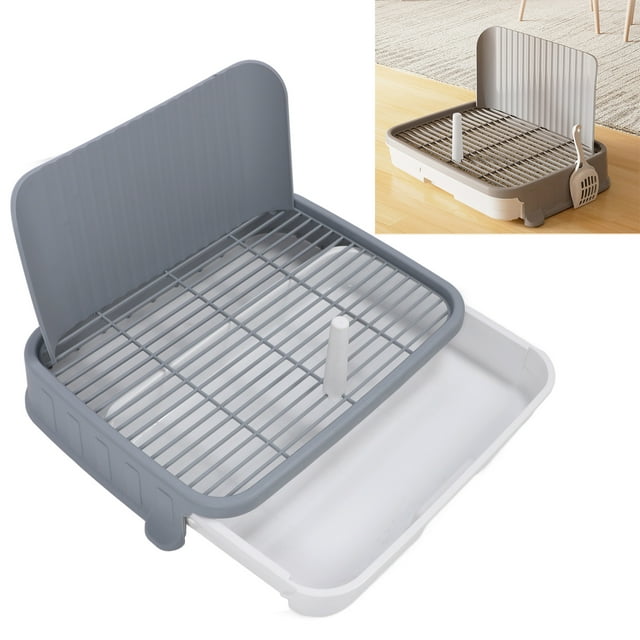 Dog Potty Tray, Dog Toilet Pee Pad Holder for Medium Large Dogs