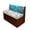 Beach Ocean Marine Print, variant on XYZCANDO Geometric Brown RV Couch Cover Stretch RV Dinette Cushion Covers, Elastic, Suitable for Camper Travel Trailer, Fit for Camper Cushion RV Camper Car