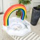 thumbnail image 3 of Baby Float, Rainbow Sequin Inflatable Swim Buoy Baby Swimming Ring Sparkling Swimming Ring for Kids 1-5 Years Old for Pool Party Baby Swim Buoy, 3 of 4
