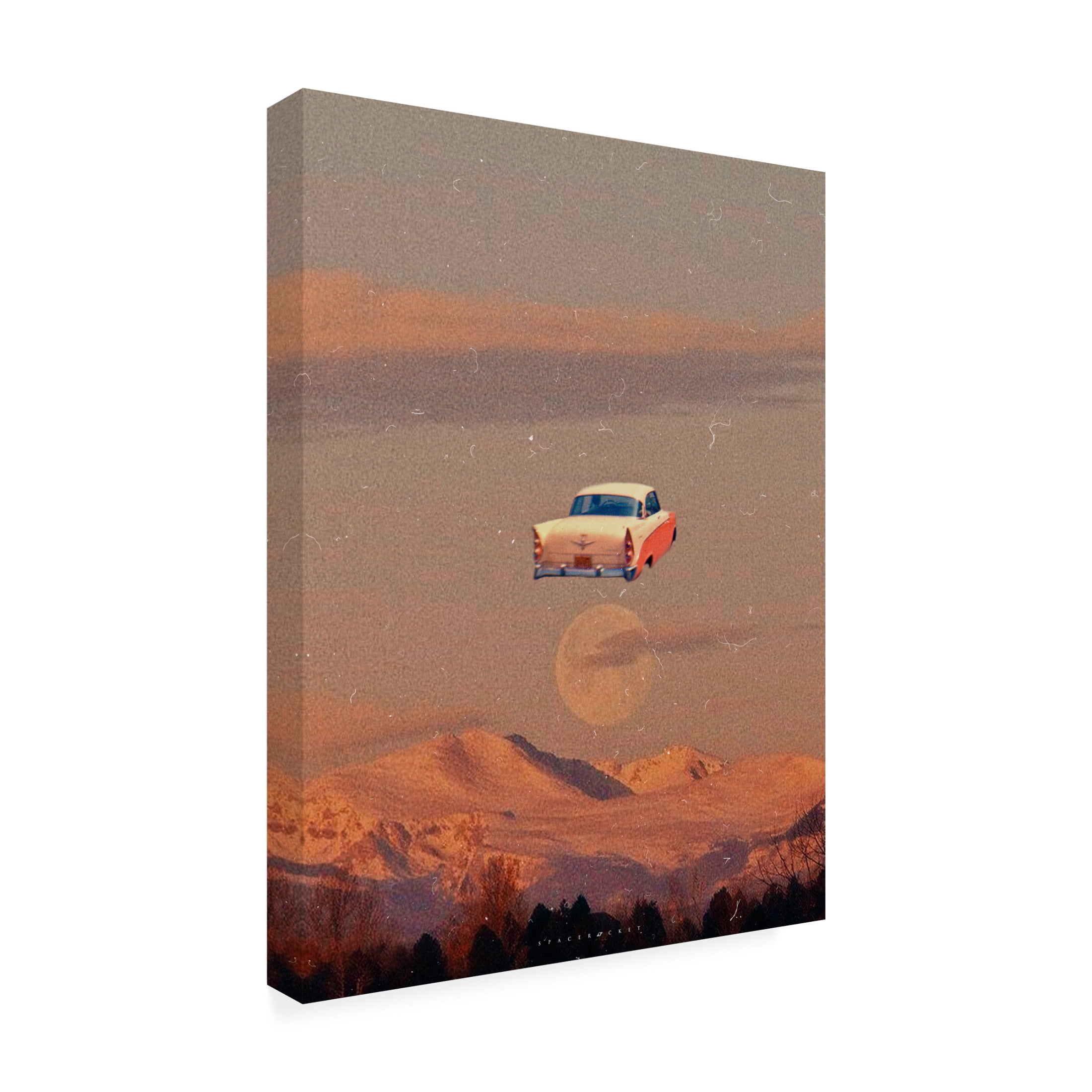 Trademark Fine Art spacerocket art 660 Canvas Wall Art