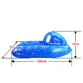 thumbnail image 4 of WJCA All-Ages Inflatable Snow Tube with Secure Rope & Buckle, for Winter Sport Fun and Family Outdoor Activities, Multi-Color Design, 4 of 9