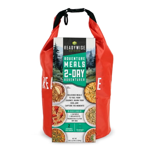 ReadyWise 2 Day Adventure Kit With Dry Bag