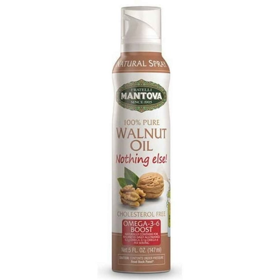 Mantova Walnut Oil Spray, 5 oz (Pack of 2)