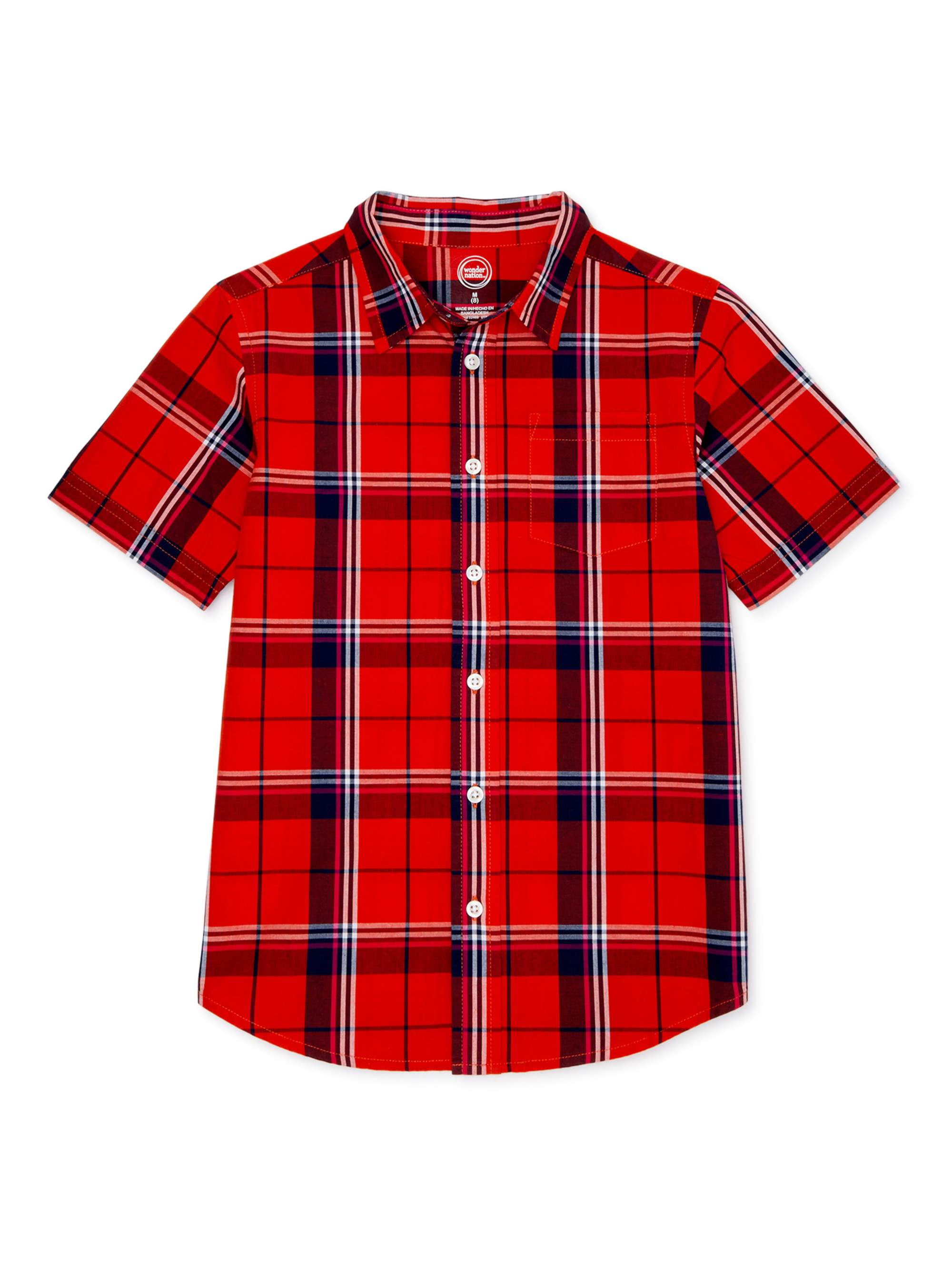 Jack Thomas Little Boys Prep Check Shirt Toddler