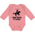 thumbnail image 3 of Inktastic Team Roper in Training Cowboy Boys or Girls Long Sleeve Baby Bodysuit, 3 of 5