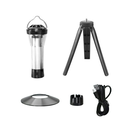

Ekeka Clearance ! High Lumen With Tripod Power Bank Camping Light Hiking 3 Modes Stepless Dimming