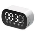 thumbnail image 1 of LED Digital Alarm Clock Wireless Bluetooth Speaker With FM Radio Portable Alarm Clock With Loud Alarm For Bedroom Desk Bedside Home Decor For Kids, 1 of 9