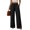 Black-XXL, variant on Women's Flowy Loose Wide-Leg Pants with Deeply Pockets, Everyday Casual Wear