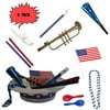 4th of July Parade Pack for Kids - Music & Fun Pack C3 (X6)