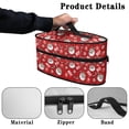 thumbnail image 5 of HELLHERO Santa Claus Pattern Steam Iron Storage Holder Protective Dustproof St.Patrick's Day, Case Only, 5 of 6
