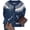 064-blue, variant on Cardigans for Women Fair Isle Sweaters Button Down Long Sleeve Open Front Fall Sweaters Knit Cardigans Alsol Lamesa