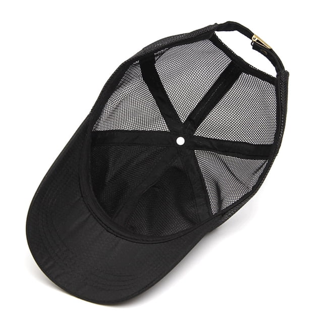 Baohd Men S Baseball Cap With Adjustable Strap Breathable And Sun Protection Sporty Dark blue L 54-59cm 1Set