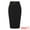 Black, variant on DARING DIVA Women's Pencil Knee Length High Waist Stretchy Bodycon Skirts M Black